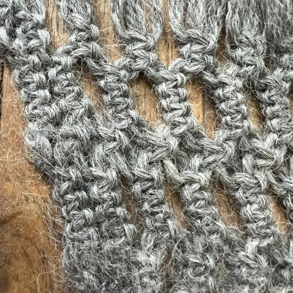 Wool Large Wrap Shawl 82